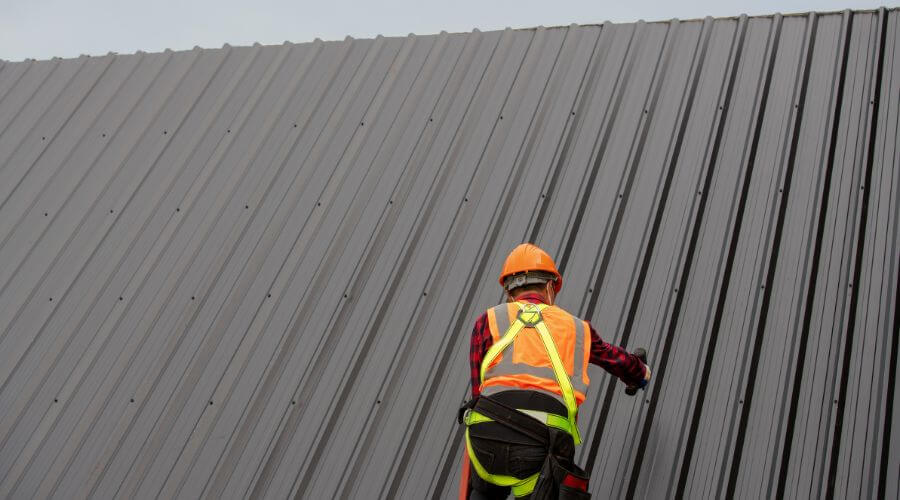 Professional metal roof installation services in Reedville, VA